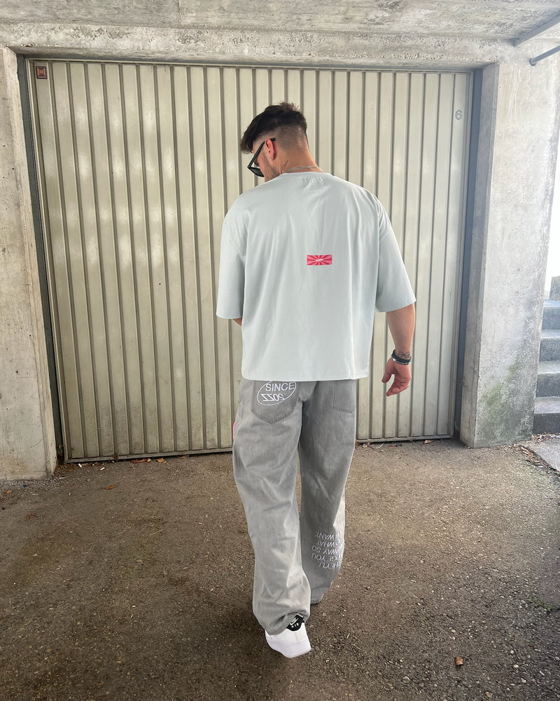 JIZZERS LIGHT BLUE TEE