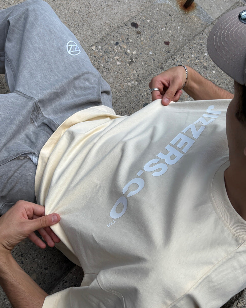 JIZZERS LIGHT YELLOW TEE